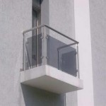 Стеклянные балконные ограждения